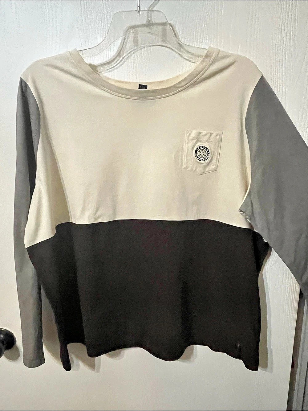 Lauren Ralph Lauren Color Block Long Sleeve Top 3X
